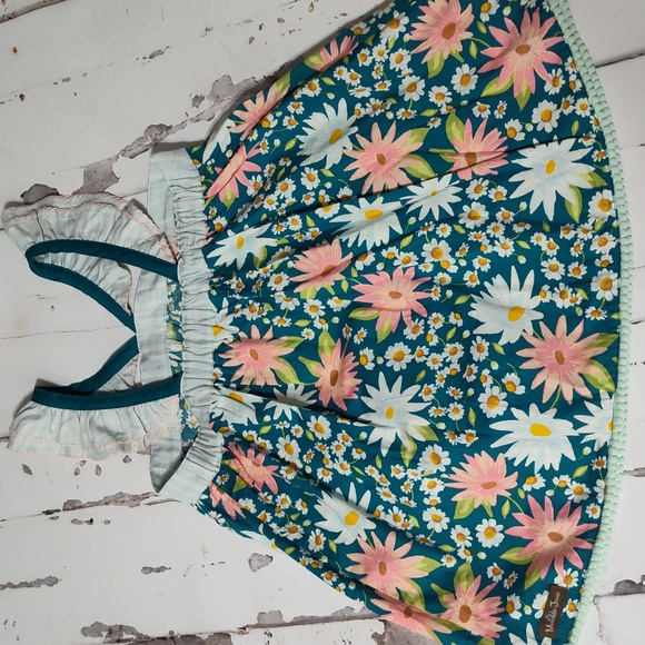 Matilda Jane Dream chasers Happy Florals Tunic Size 10 - Picture 4 of 6